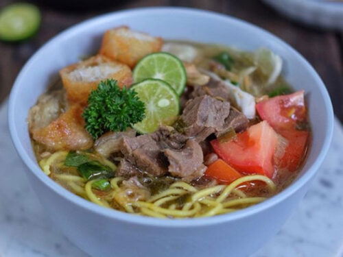 Resep Soto Mie Bogor Sedap Gurih dan Super Praktis Resep