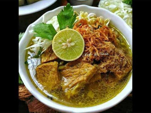 Resep Soto Daging Sapi Enak Super Gurih dan Bikin Nagih